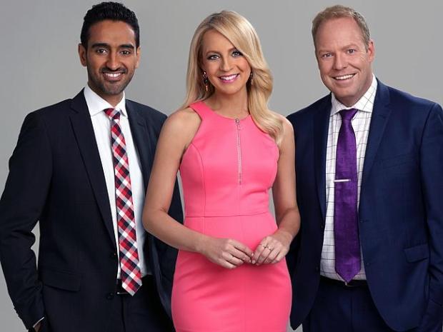 Waleed with his co-hosts